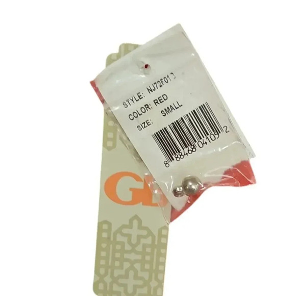 Gianni Bini Cross Halter Neck Romper Orange Size S NWT - Picture 6 of 8